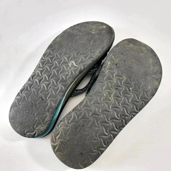 Teva Olowahu Mush Flip Flop Sandals - 7 - Picture 4 of 9